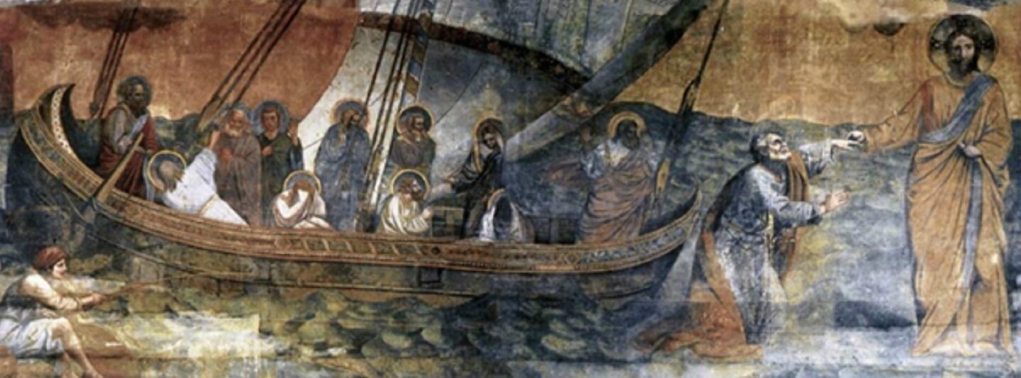 Water walking giotto di bondone hero