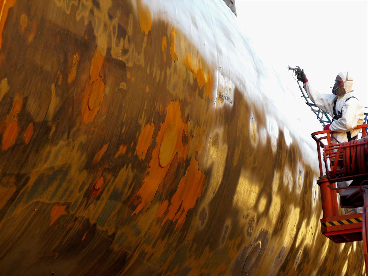 And some yet more painting