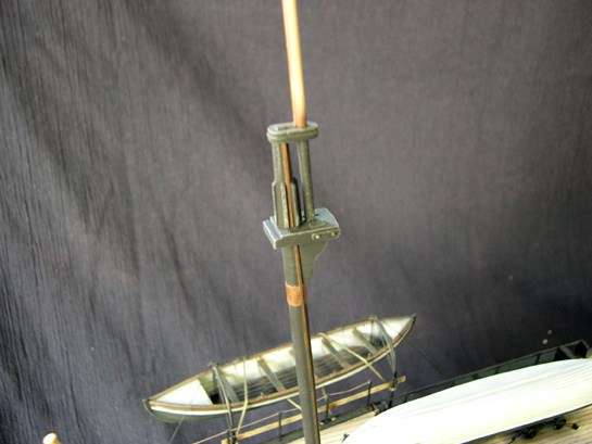 Close-up of the Harris conductors