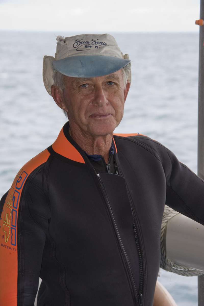 Warren Delaney from the Maritime Archaeological Association of Queensland. One of the Mermaid Project 2009 volunteers.