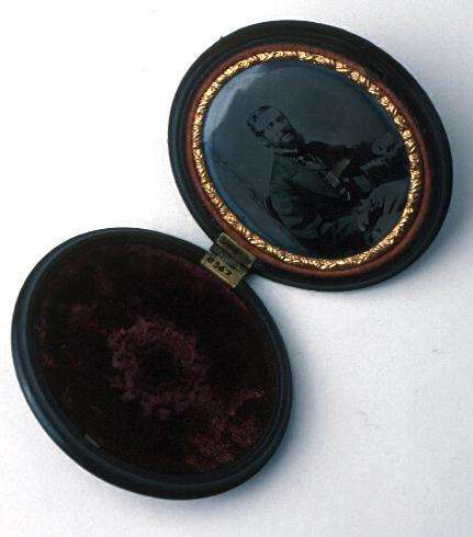 Daguerreotype of Francis Williams Deane (ANMM 00008367).