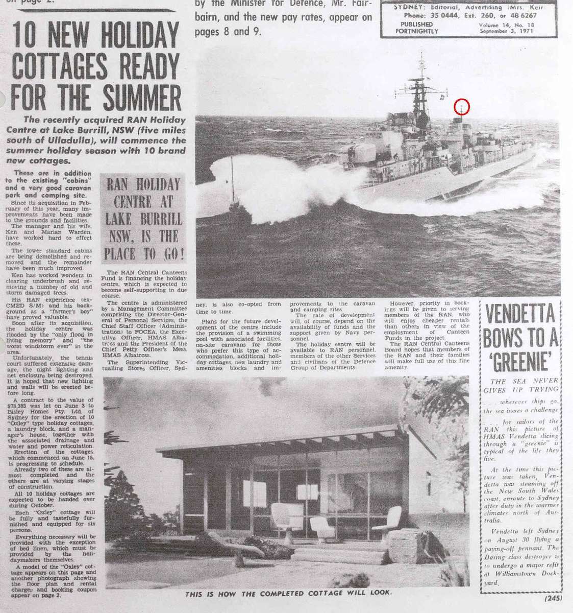 Navy News article 