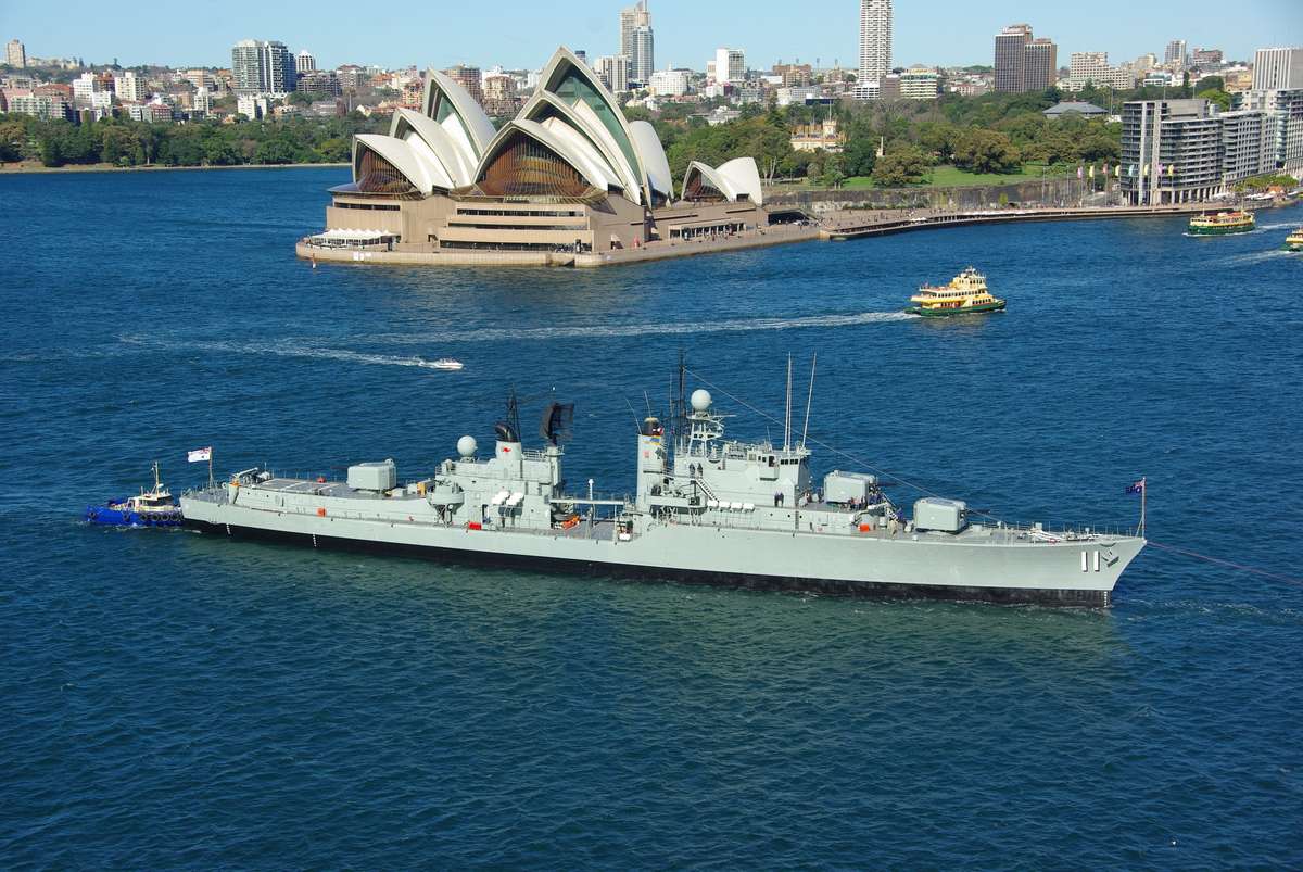 HMAS Vampire HMAS Vampire arrives back at ANMM