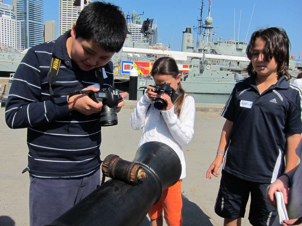 Youth photography workshops at ANMM