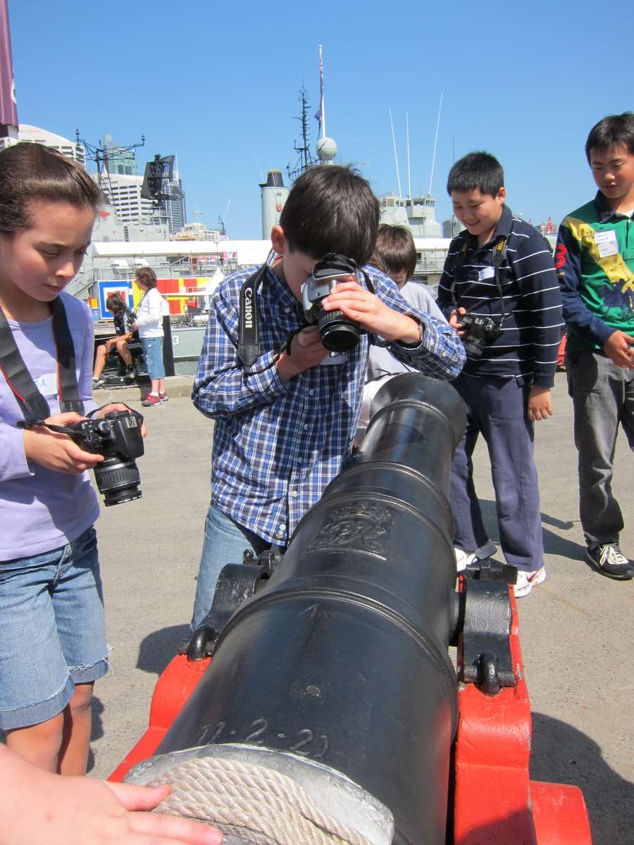 Kids get to grips with camera technology