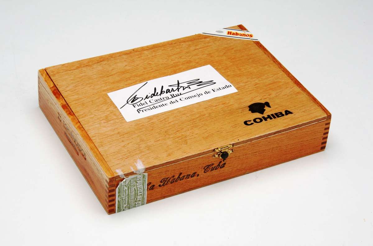 Cigar humidor, ANMM Collection Cigar humidor, ANMM Collection