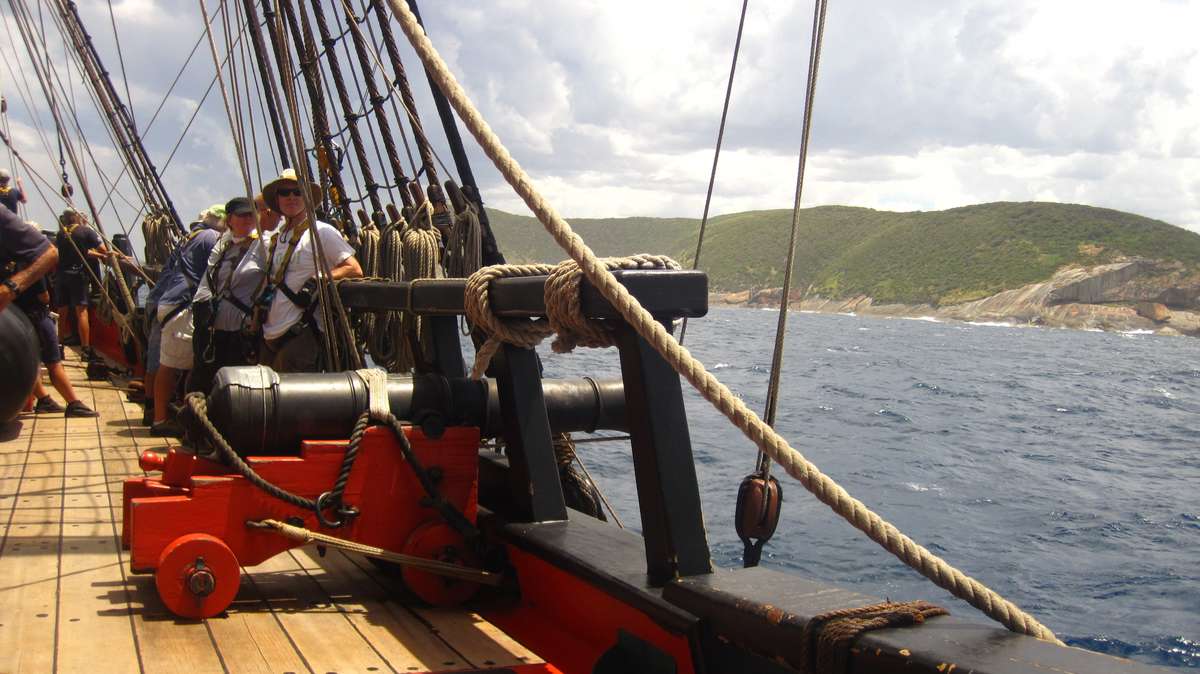 Leaving King George Sound