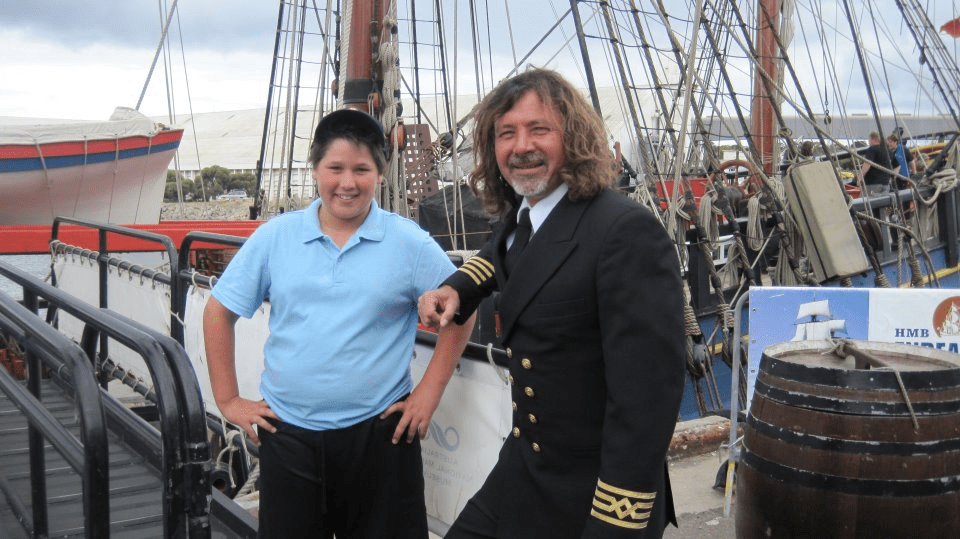 Trevor the ten thousandth school visitor