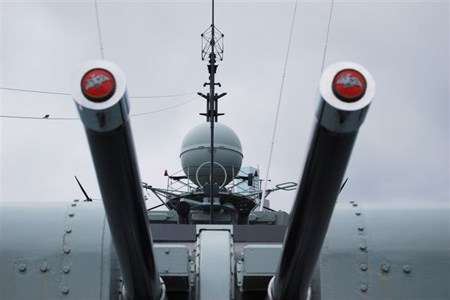 HMAS Vampire artillery by Mitchell K NSW