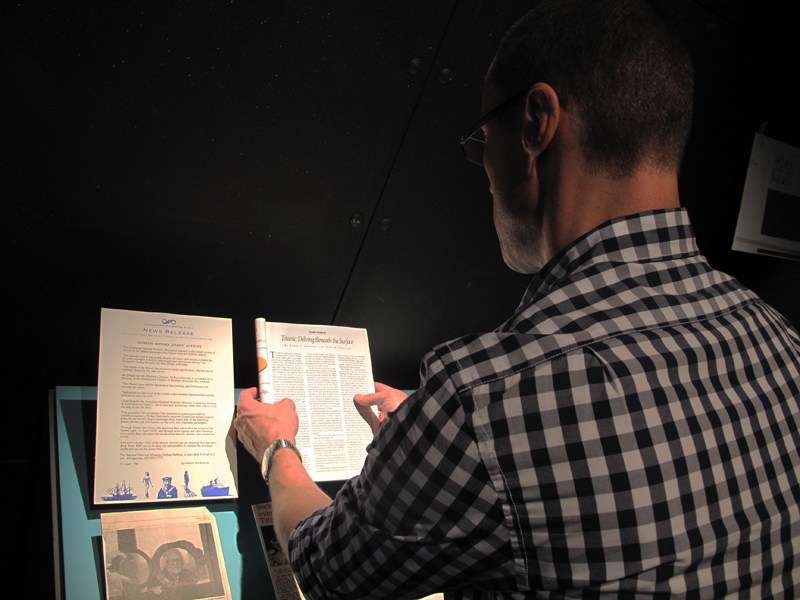 Installing objects in Remembering Titanic - 100 years