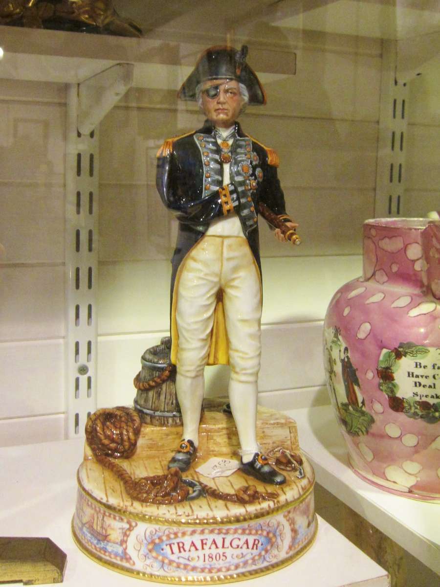 Porcelain figurine of Admiral Horatio Nelson