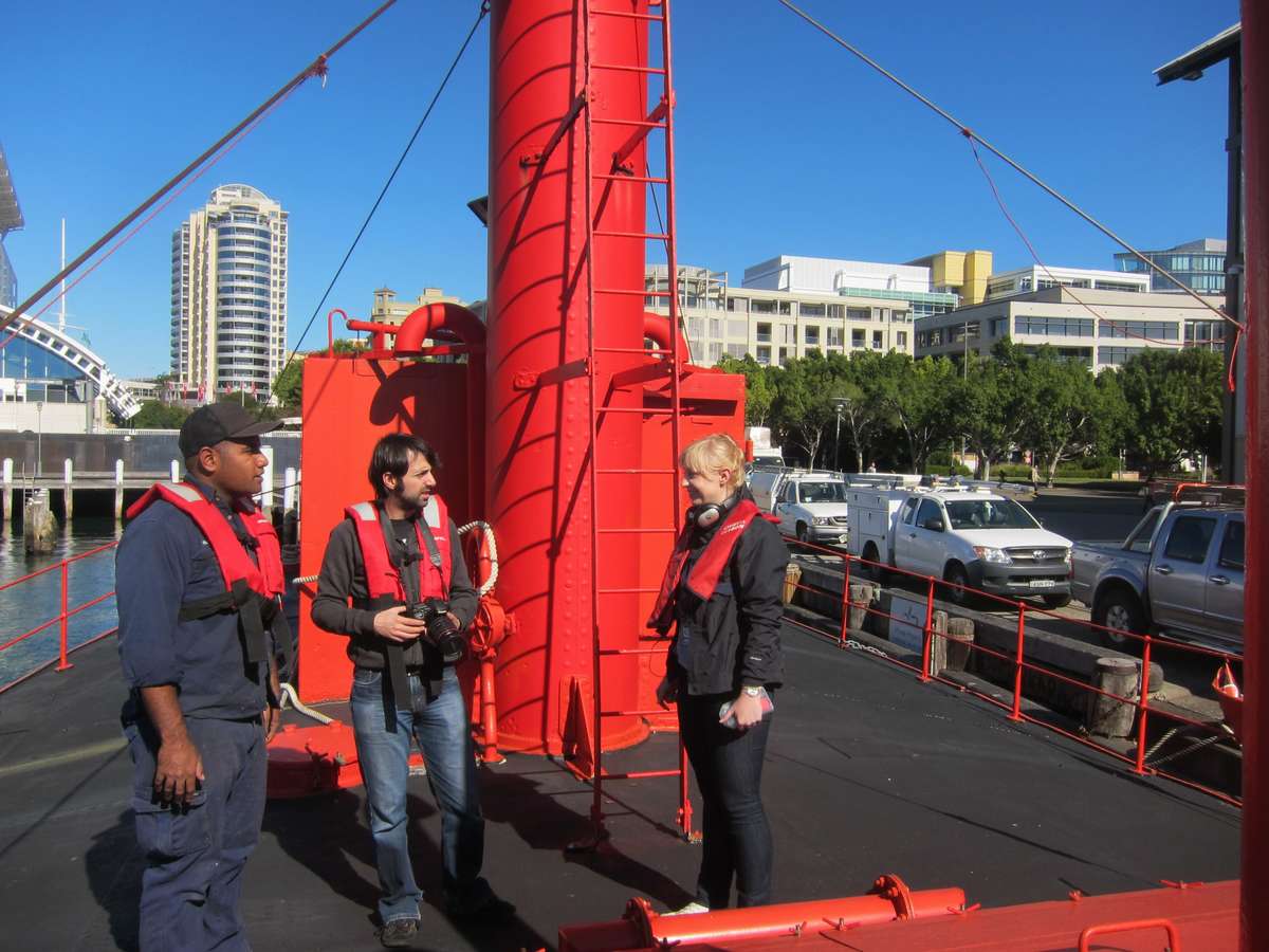 On board Carpentaria