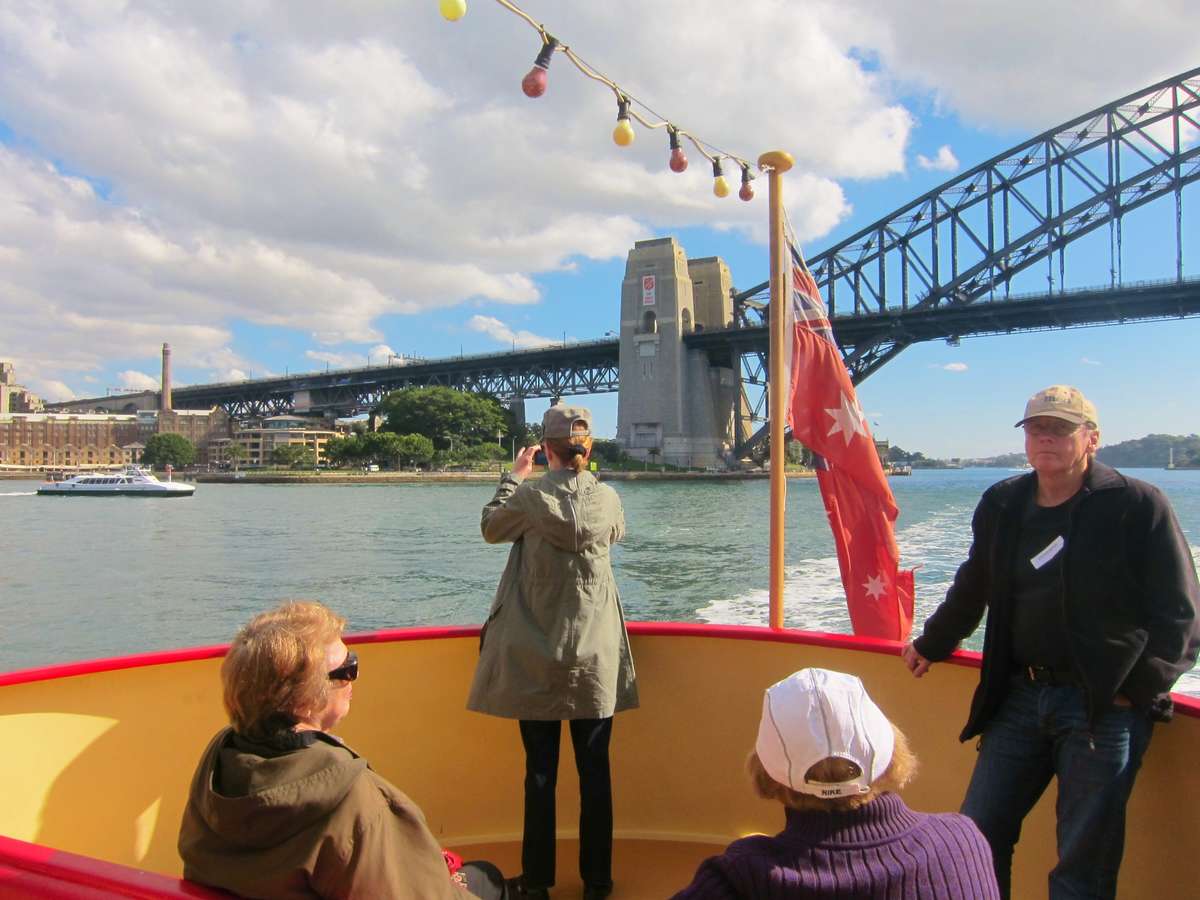 View from Rosman Ferry Radar as we cruise around Sydney