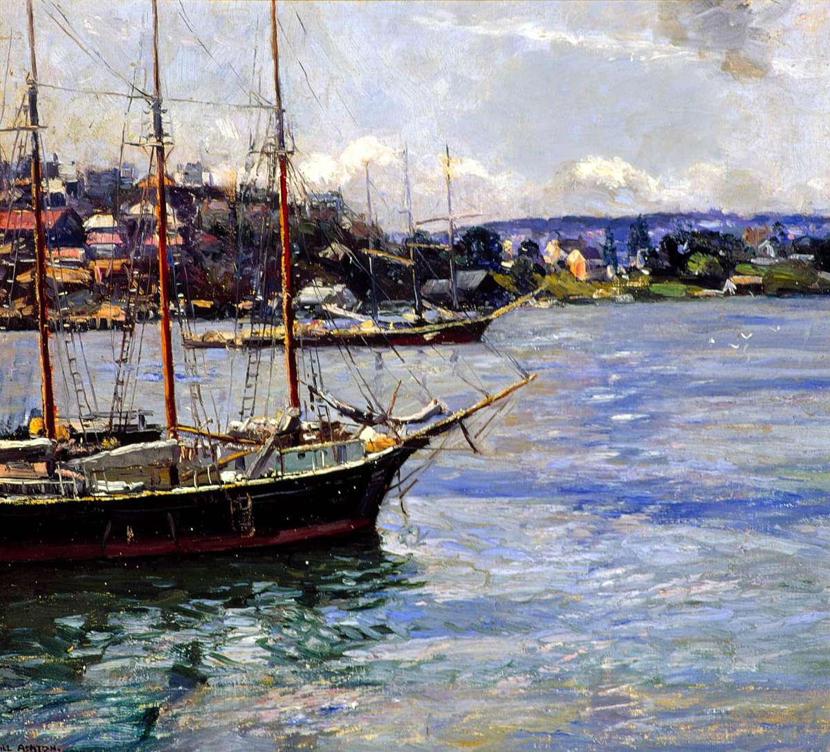 00008353 Painting of the Helen B Sterling
