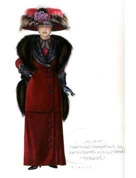 Molly Brown costume concept sketch