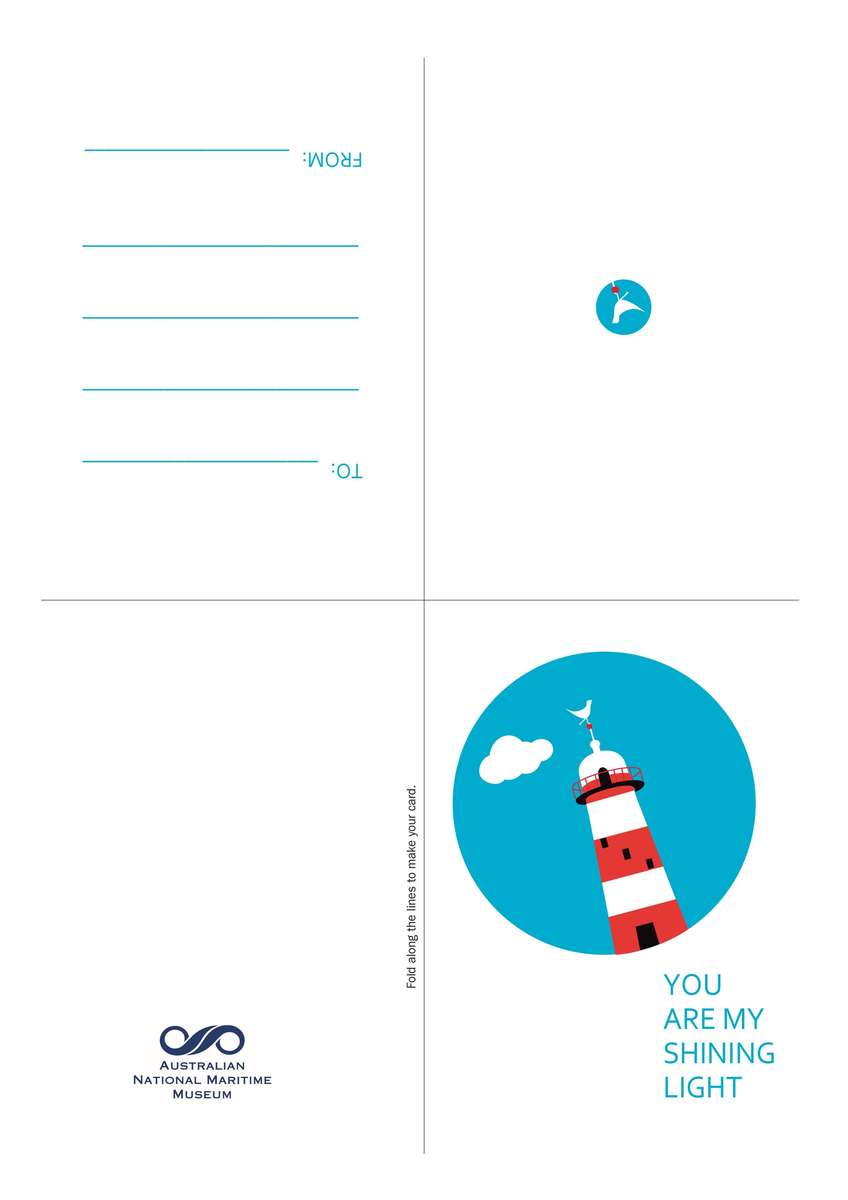 Image of greeting card template
