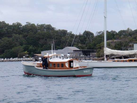 MB 172 on Sydney Harbour