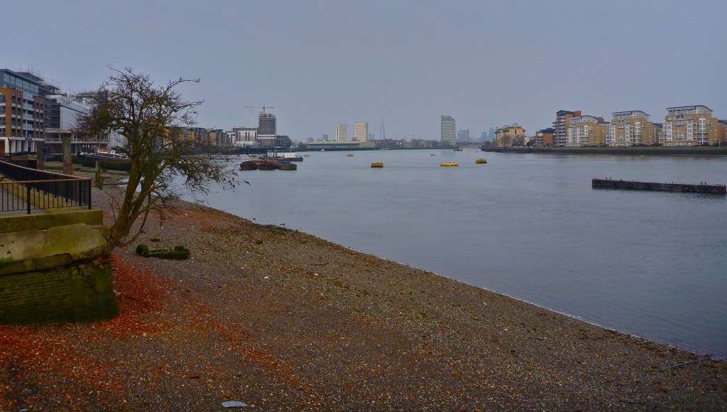 Photo of the Thames River in London