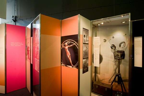 Exhibition view of Gervaise Purcell display