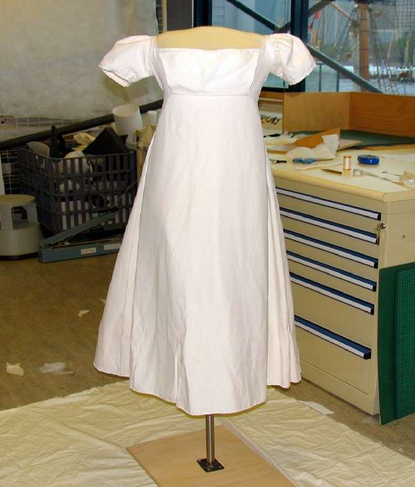 White under garment on mannequin