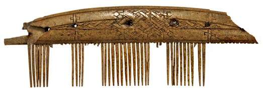 Domestic objects such as this antler/bone comb from Björkö, Adelsö in Sweden feature in Vikings - Beyond the legend at the ANMM, telling us much about the daily life of people in the Viking Age.