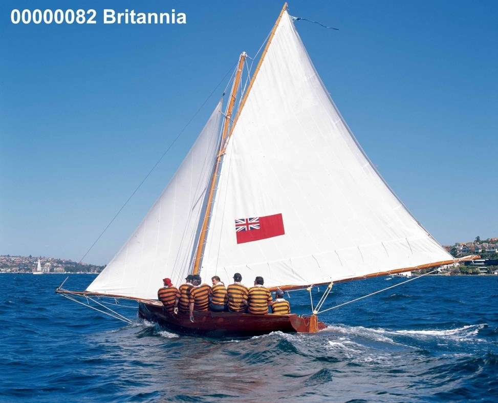 BRITANNIA on the water