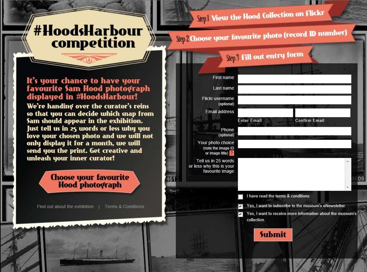 HoodsHarbour competition page