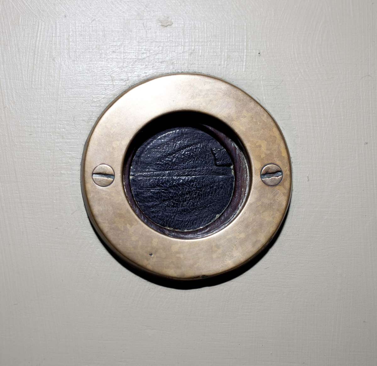 Wooden trunnel located on HMB Endeavour