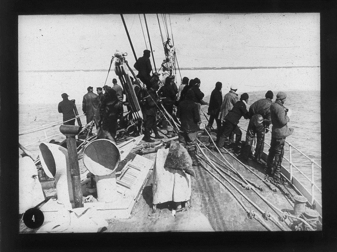 Crew on board the TERRA NOVA