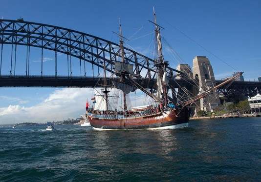 HMB Endeavour replica