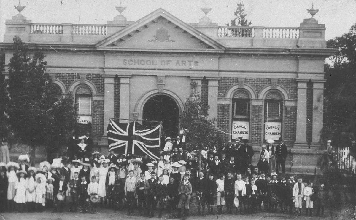 Empire Day was avidly celebrated throughout Australia from 1907. State Library NSW