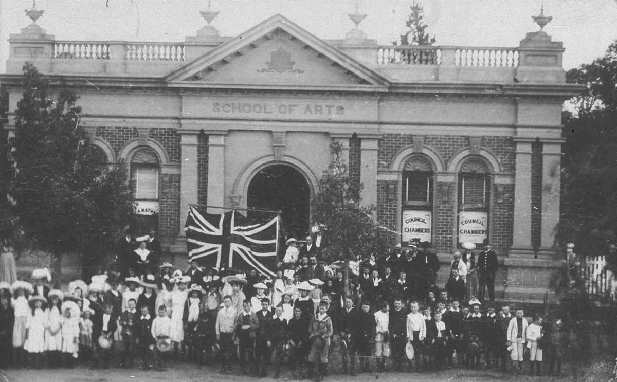 Empire Day was avidly  celebrated throughout Australia from 1907. State Library NSW 