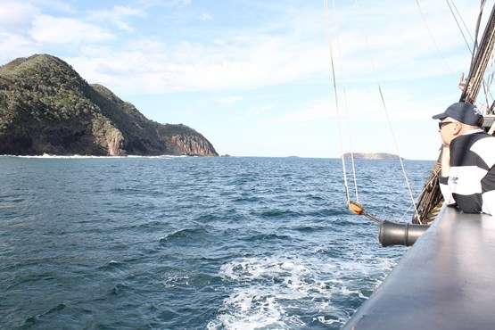 Through the heads into  Port Stephens. Photo: Suzannah Marshall Macbeth.