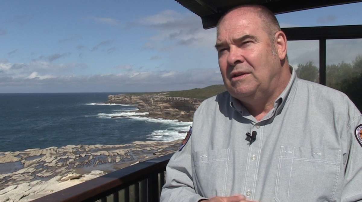 Whale expert Geoff Ross