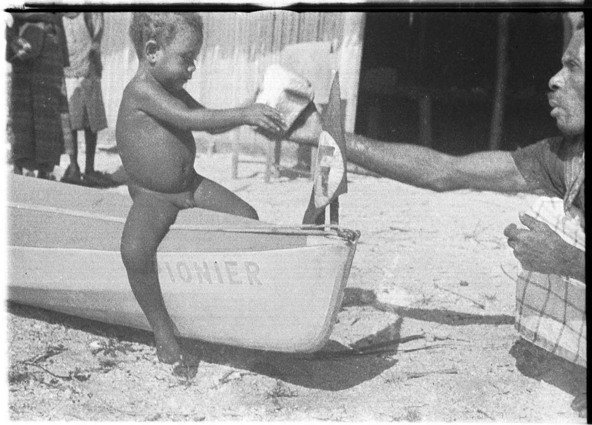 Toddler on Sunnschien. ANMM collection