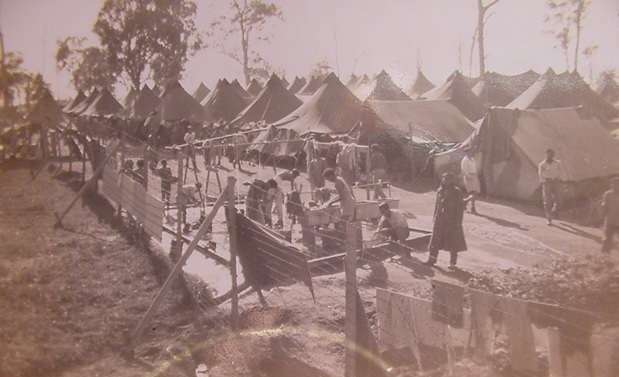 Camp Victory, Casino c 1946. Photograph courtesy Anthony Liem