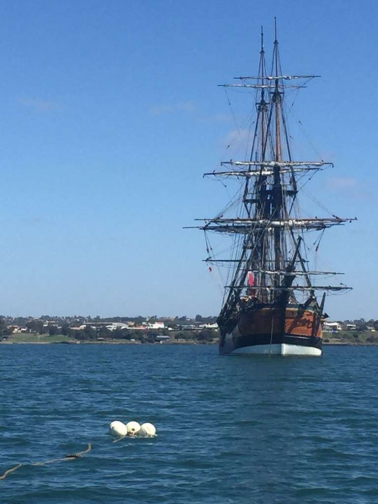 At anchor in Geelong
