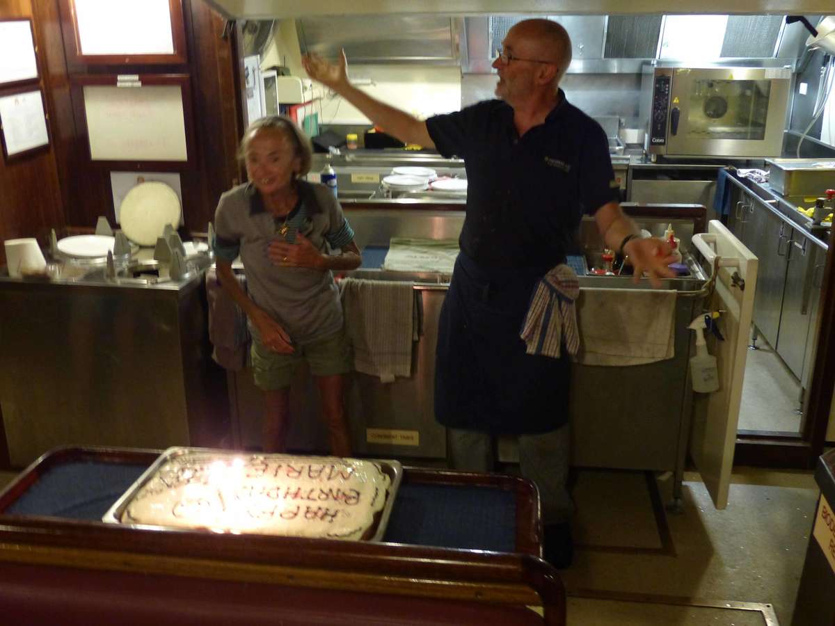 Happy birthday to Marie.