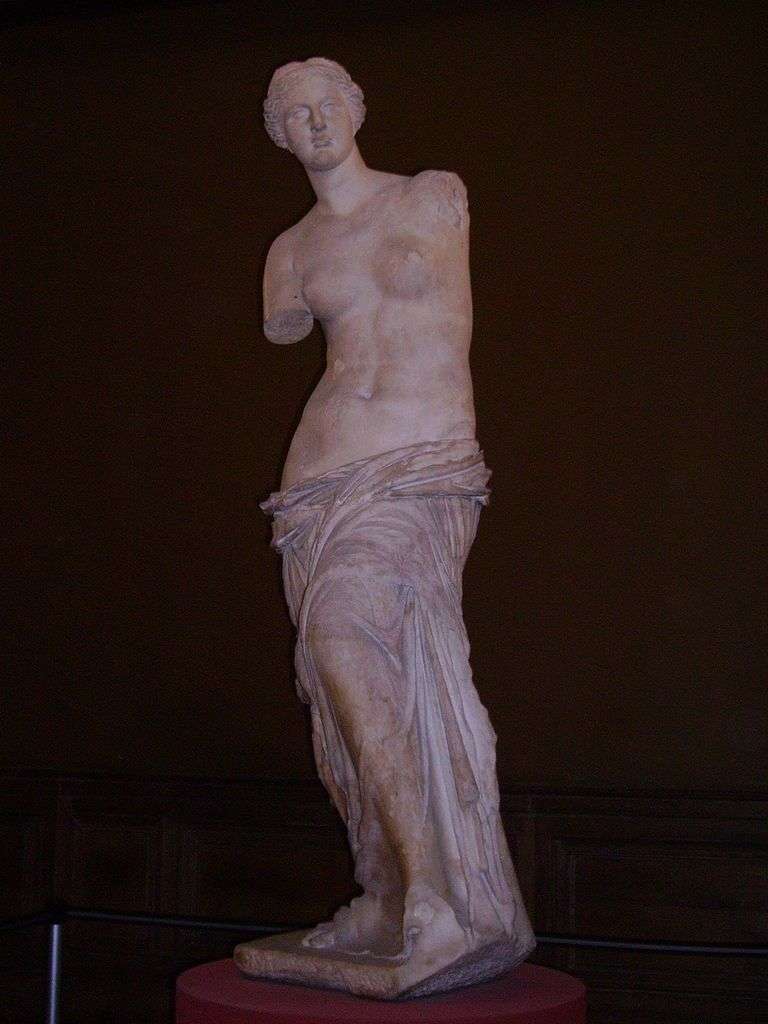 Venus de Milo. Image: Yair Haklai via Wikicommons. 