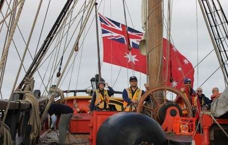 Arriving in Port Lincoln. Image: ANMM.
