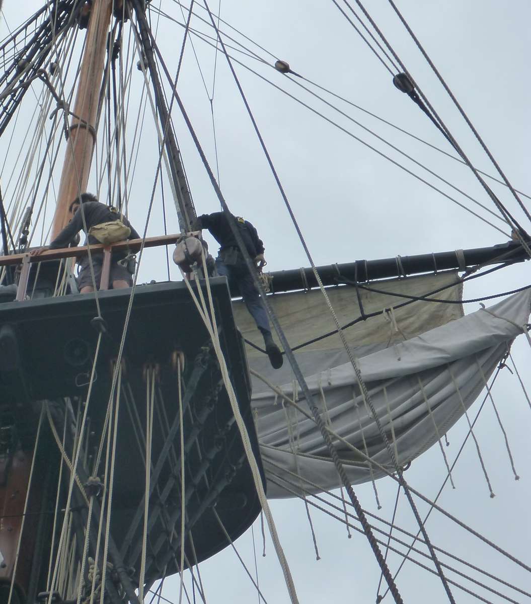 Bosun and mate. Image: ANMM. 