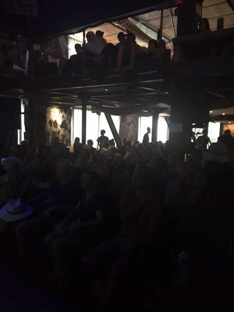 The Betelnut Café packed to the rafters for the screening of Indonesia Calling and Q&A session