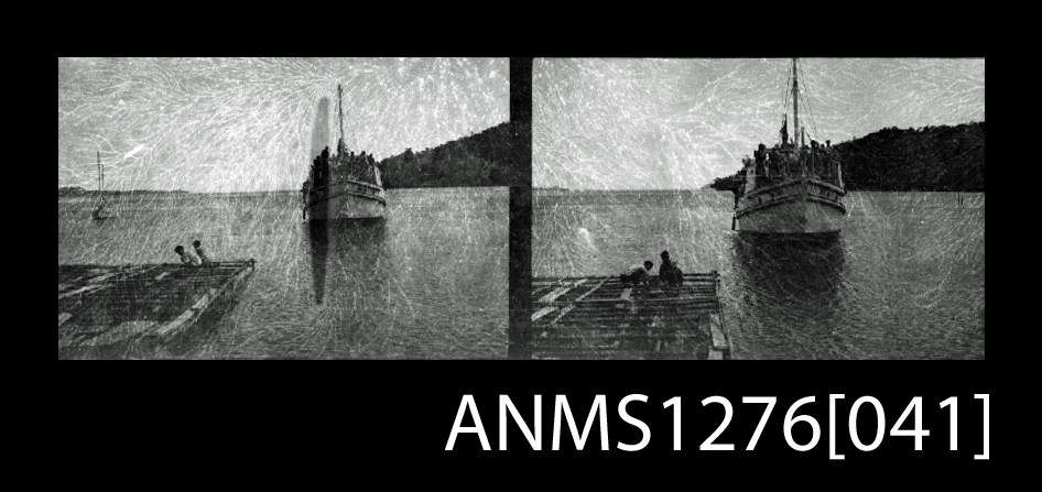 Digitising the negatives reduces the need to handle the fragile objects. Image: ANMM Collection ANMS1276[041].
