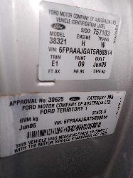 View Auto part Door/Boot/Gate Lock Ford Territory 2005