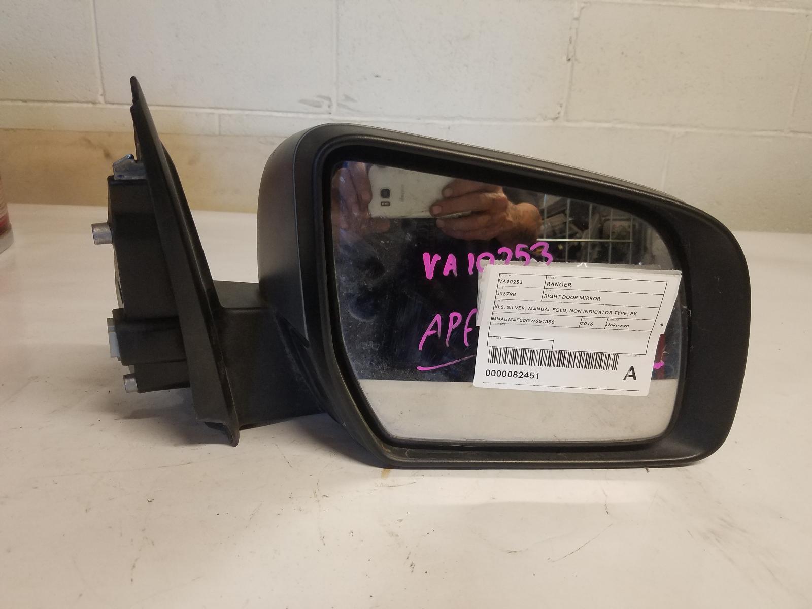 2016 Ford Ranger Right Door Mirror View Auto part Right Door Mirror Ford Ranger 2016