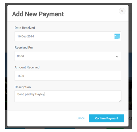 Rent Reciept Record Any Payment
