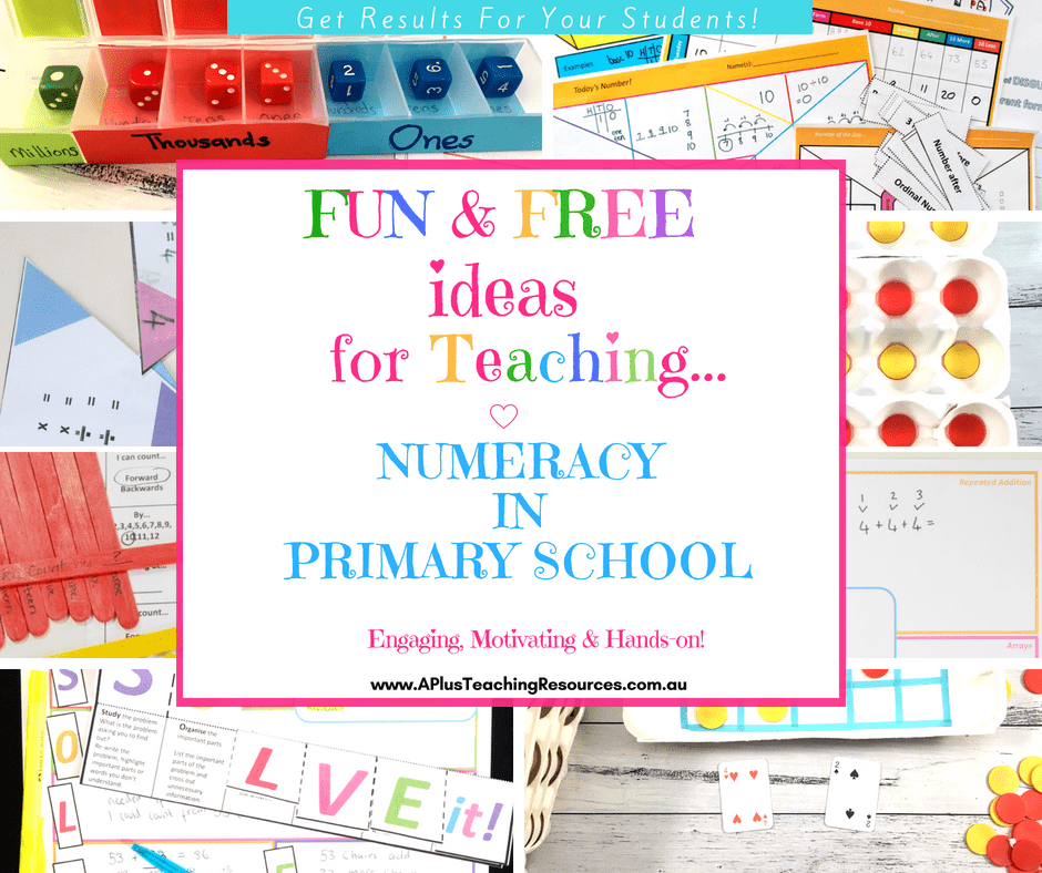 Clever Ideas For Making Teaching Numeracy Fun Again