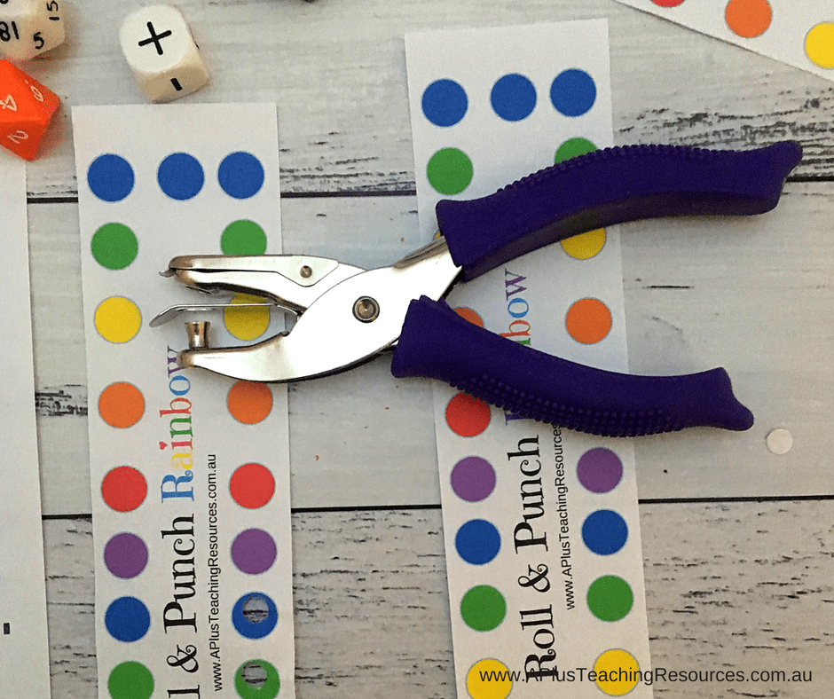 Adding & punching numbers