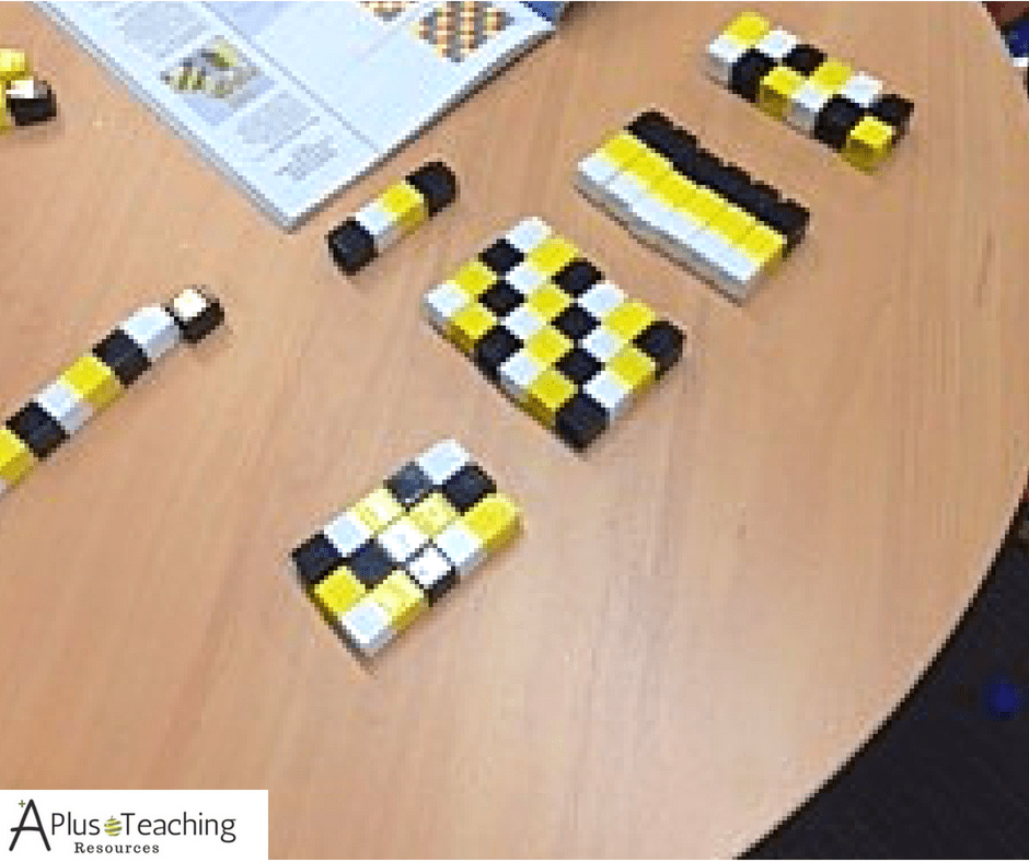 Algebra tips with unifix cubes