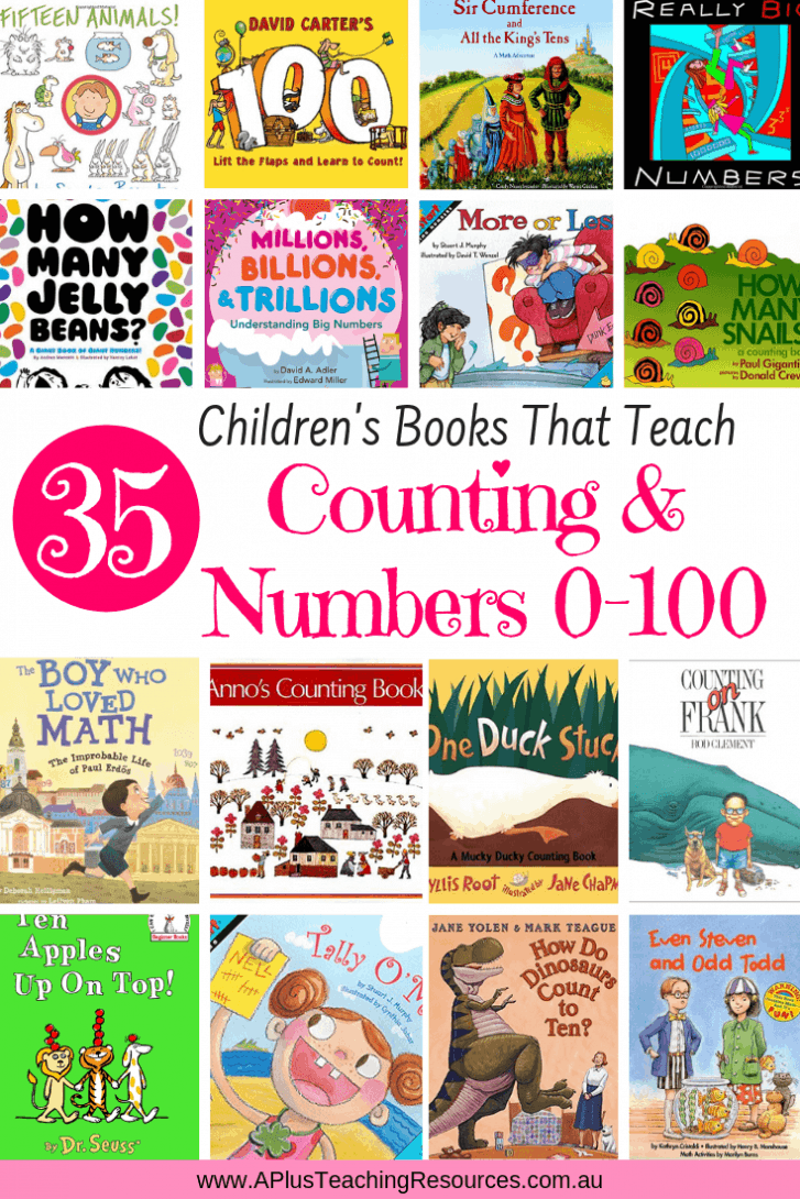 Children's Books For Teaching Numbers & Counting {All Ages}